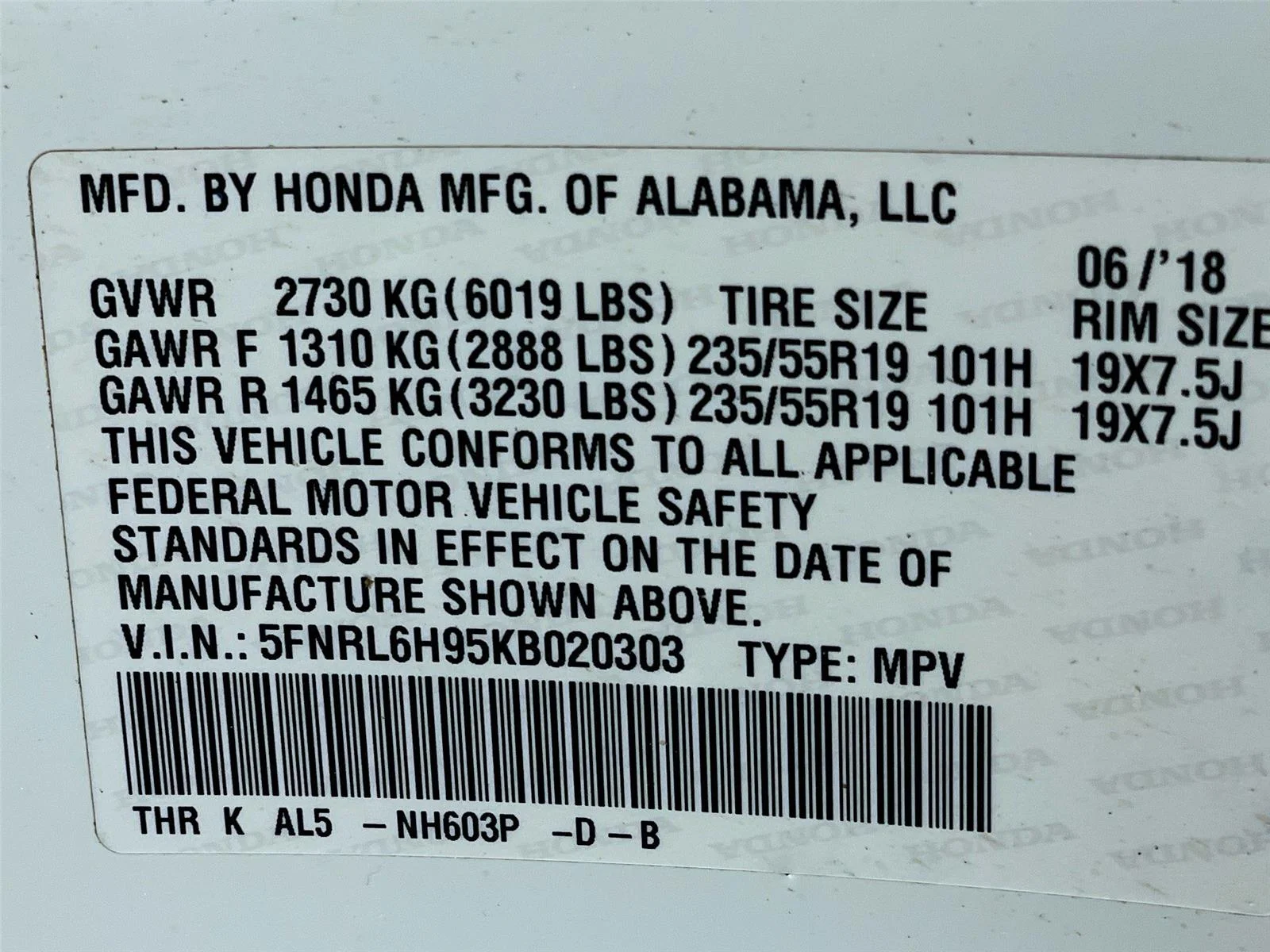 Used 2019 White Diamond Pearl Honda Elite image 38