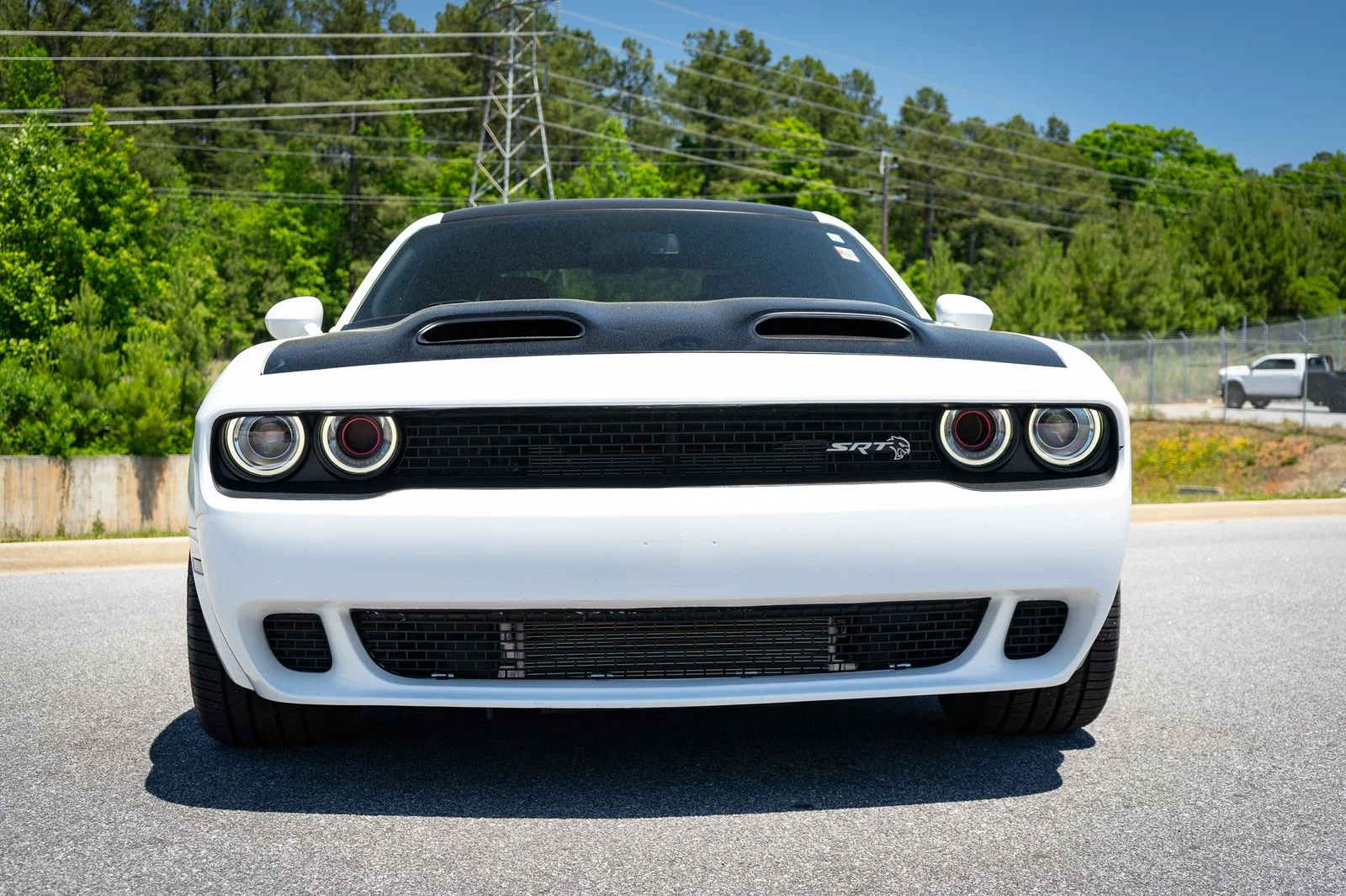 Used 2019 White Dodge SRT Hellcat Widebody image 8