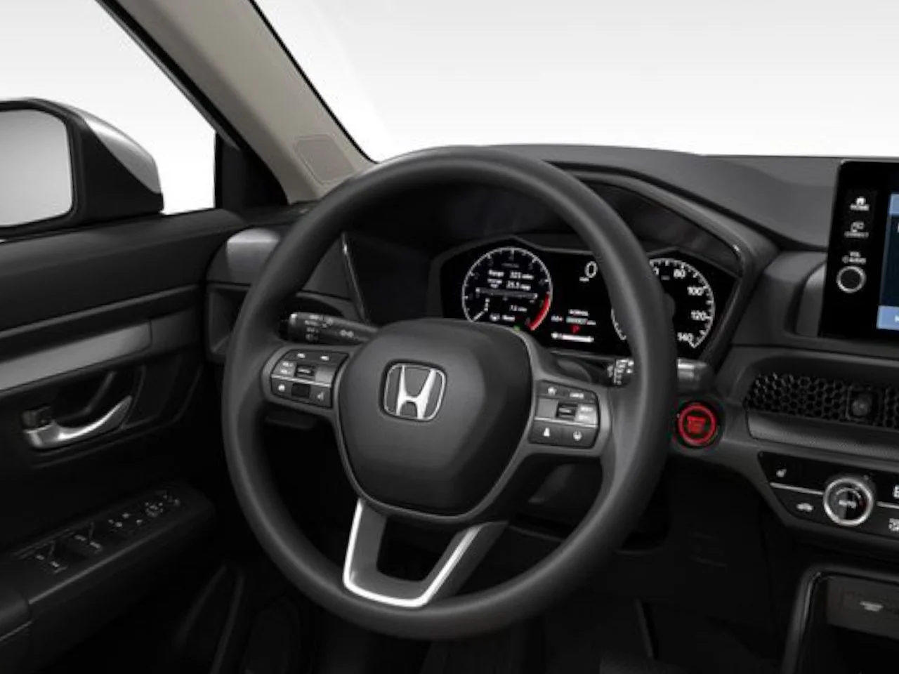 New 2026 Platinum White Pearl Honda 2WD EX image 5