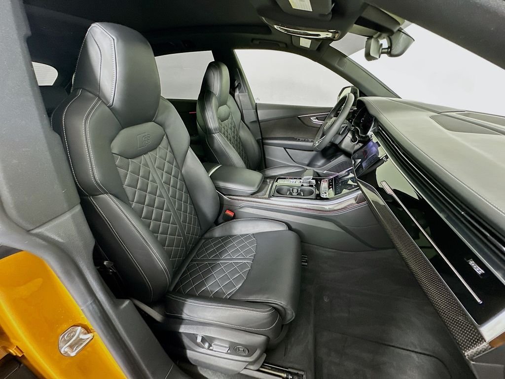 Used 2021 Dragon Orange Metallic Audi 4.0T Prestige image 29