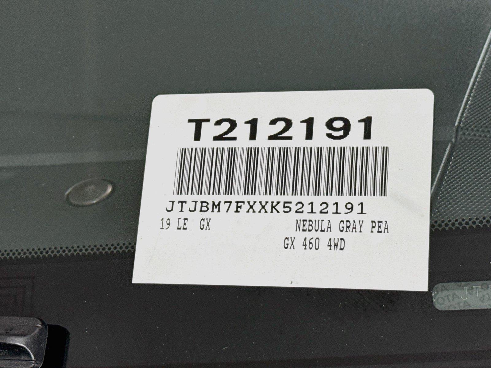 Used 2019 Nebula Gray Pearl Lexus GX 460 Premium image 47