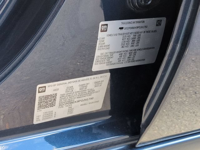 Used 2023 NORTHSKY BLUE METALLIC Chevrolet Custom image 36