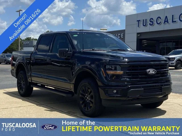 New 2026 Agate Black Metallic Ford XLT image 1
