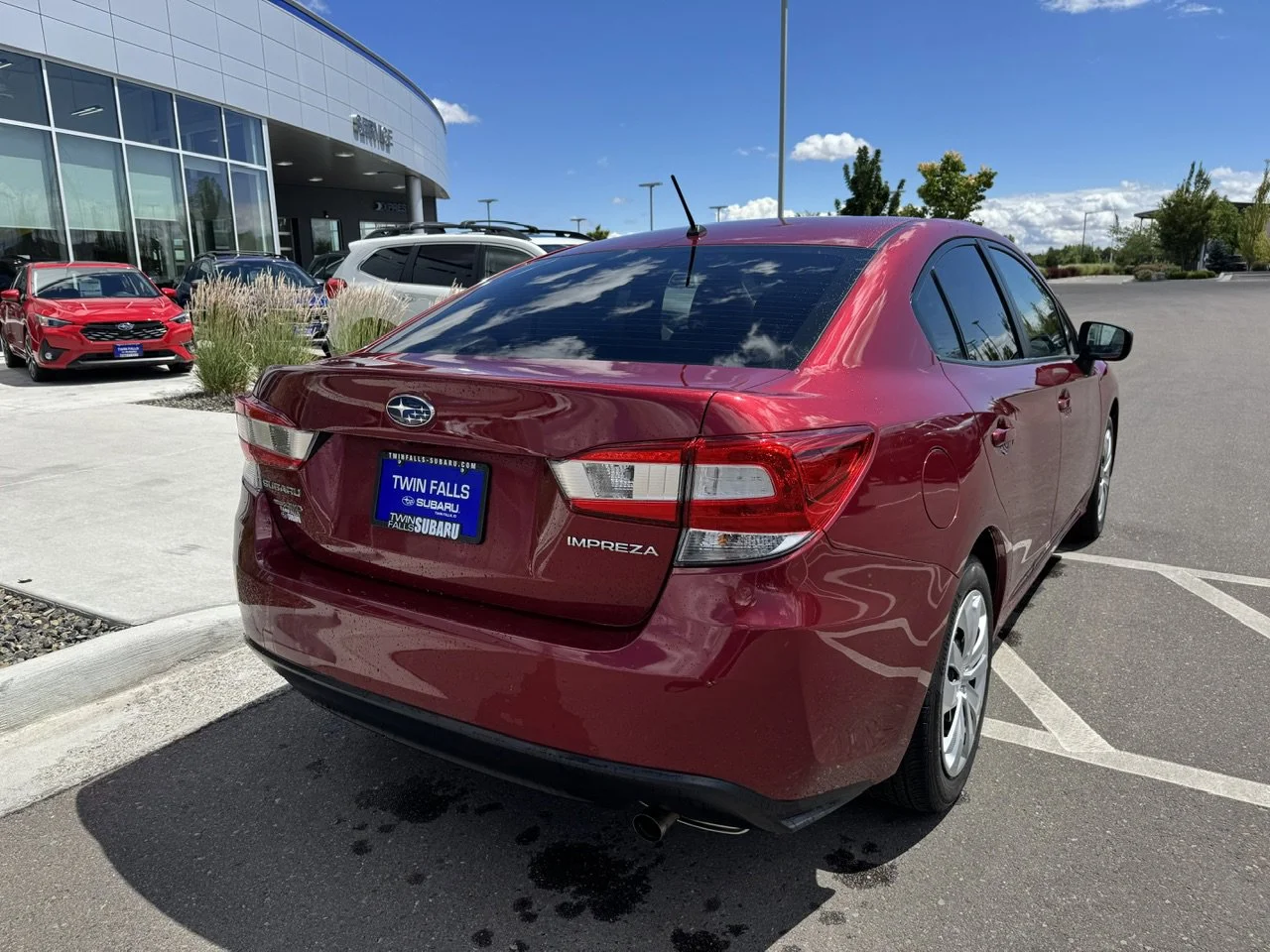 Certified Used 2023 Crimson Red Pearl Subaru Base image 7