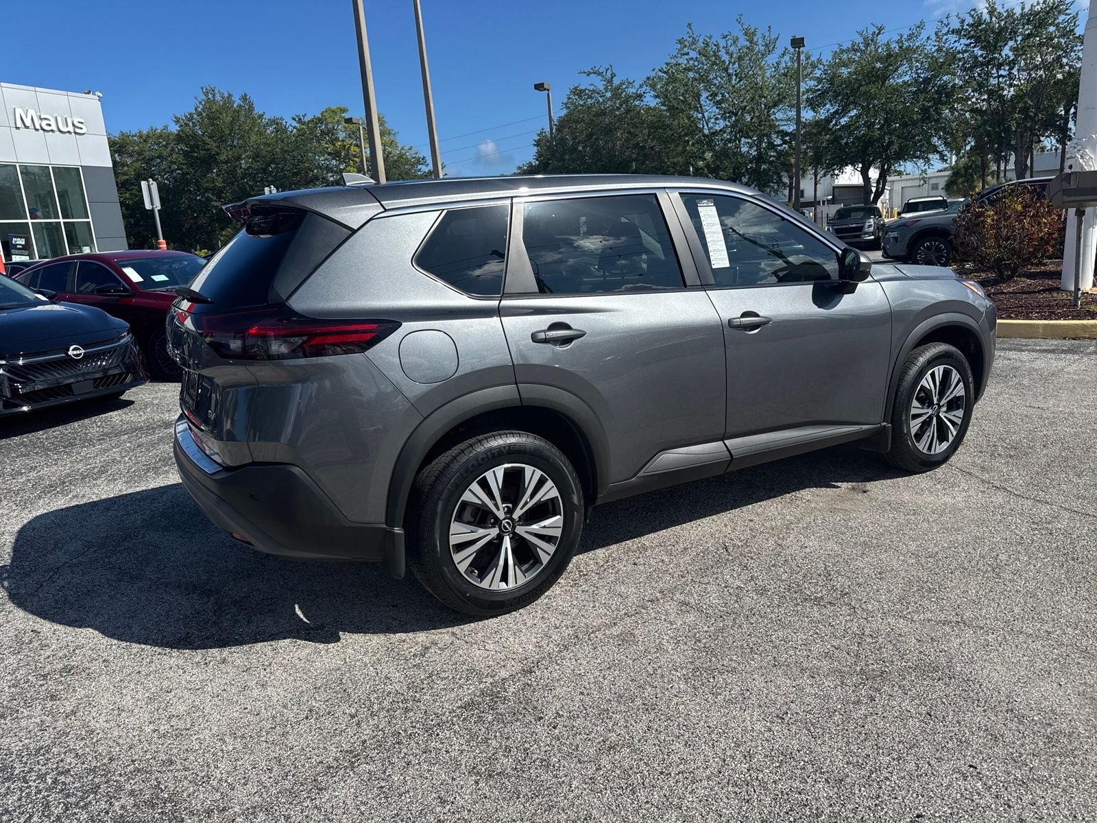 Certified Used 2022 Gray Nissan SV image 9