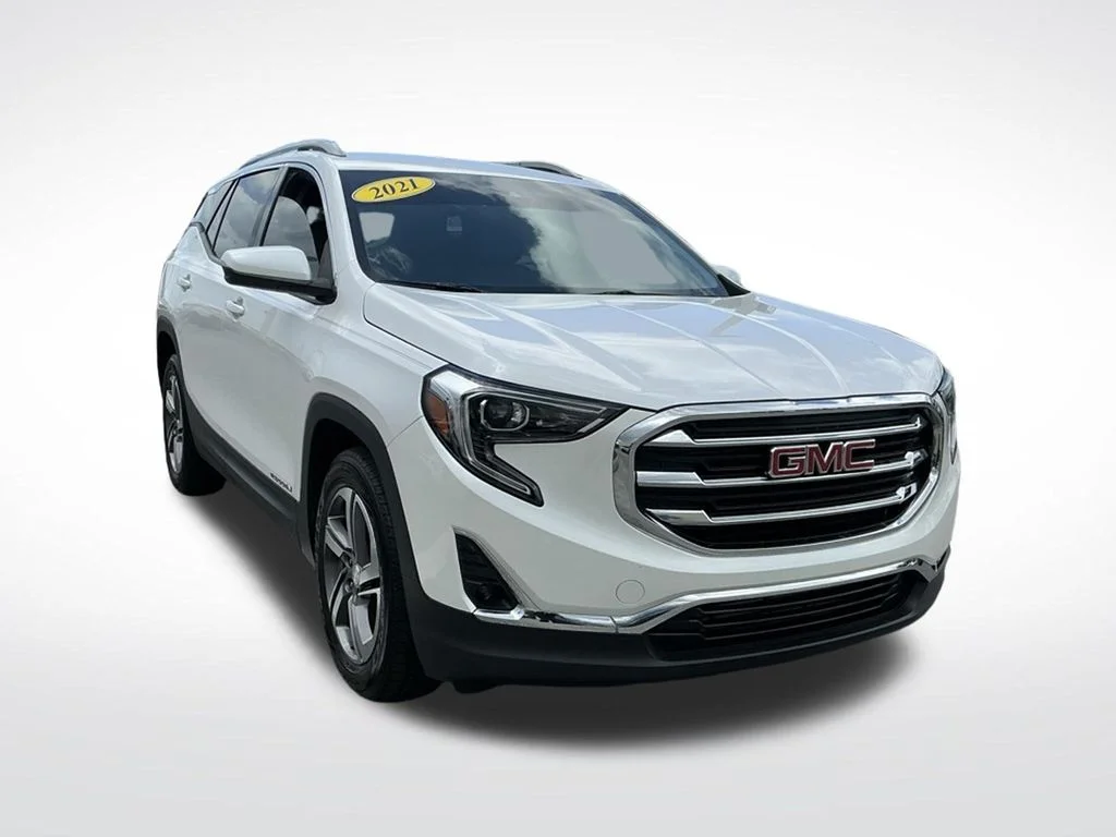 Used 2021 White GMC SLT image 18