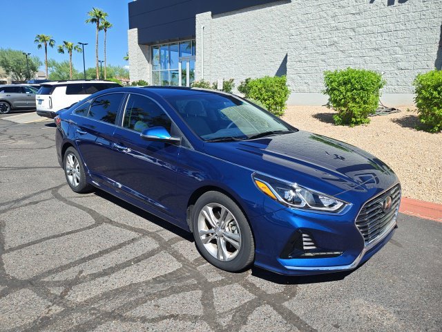 Used 2018 Lakeside Blue Hyundai SEL image 7