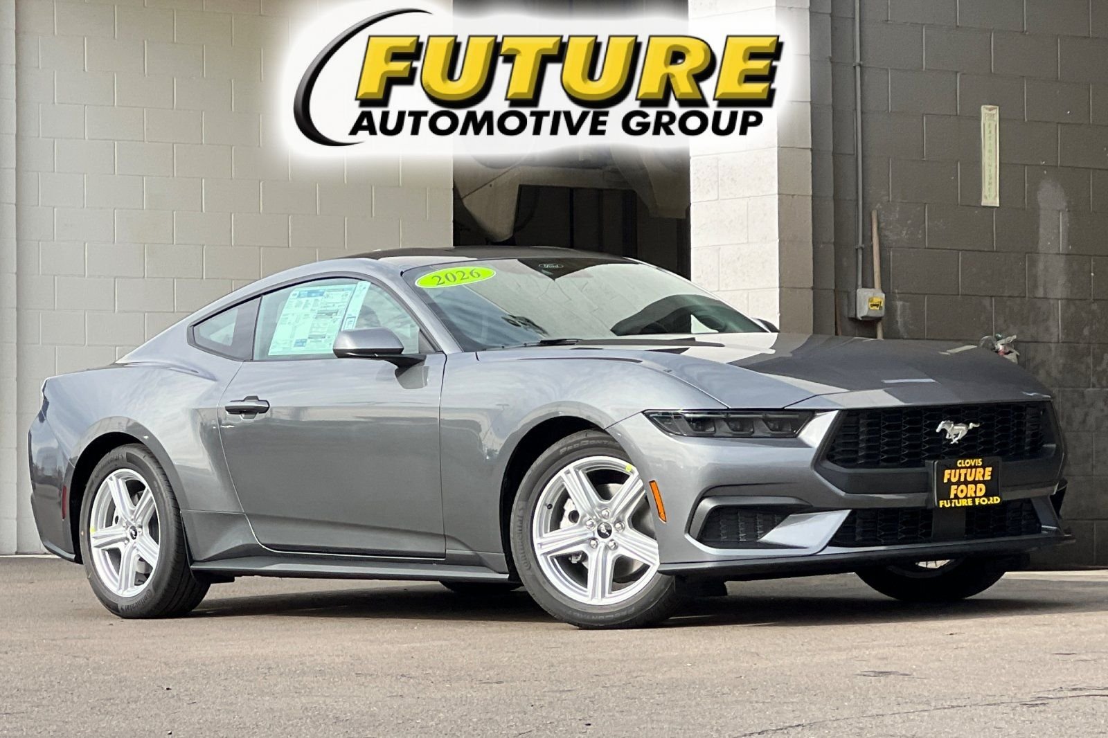 New 2026 Carbonized Gray Metallic Ford EcoBoost® Fastback image 1