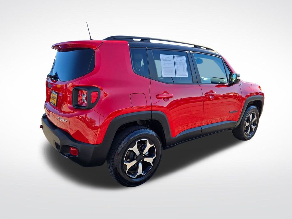 Used 2022 Red Jeep Trailhawk image 3