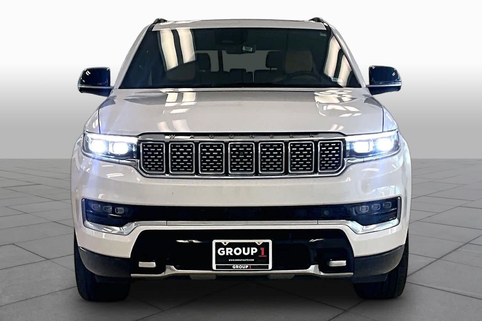 Used 2023 Bright White Clearcoat Jeep Series III image 3