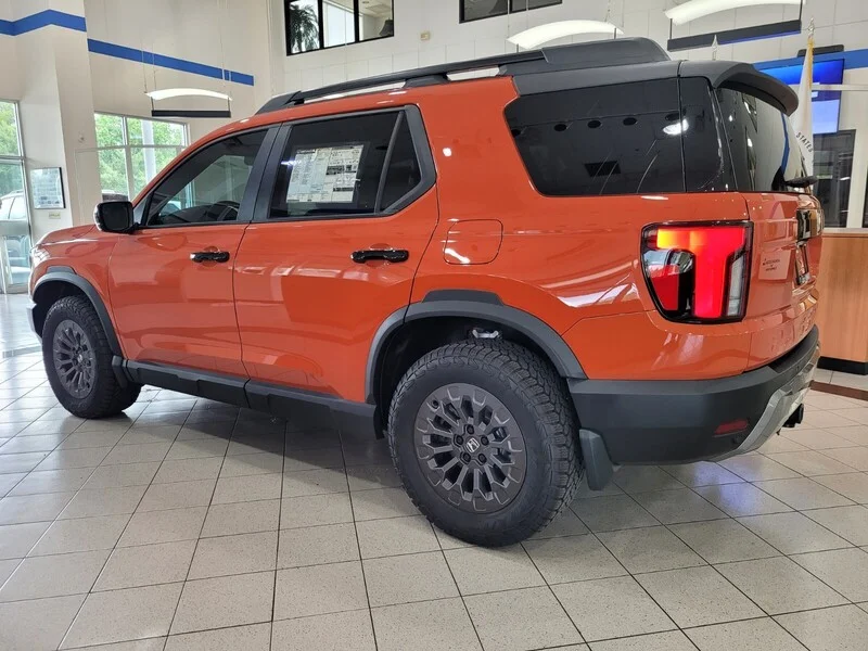 New 2026 Sunset Orange Honda TRAILSPORT AWD image 6