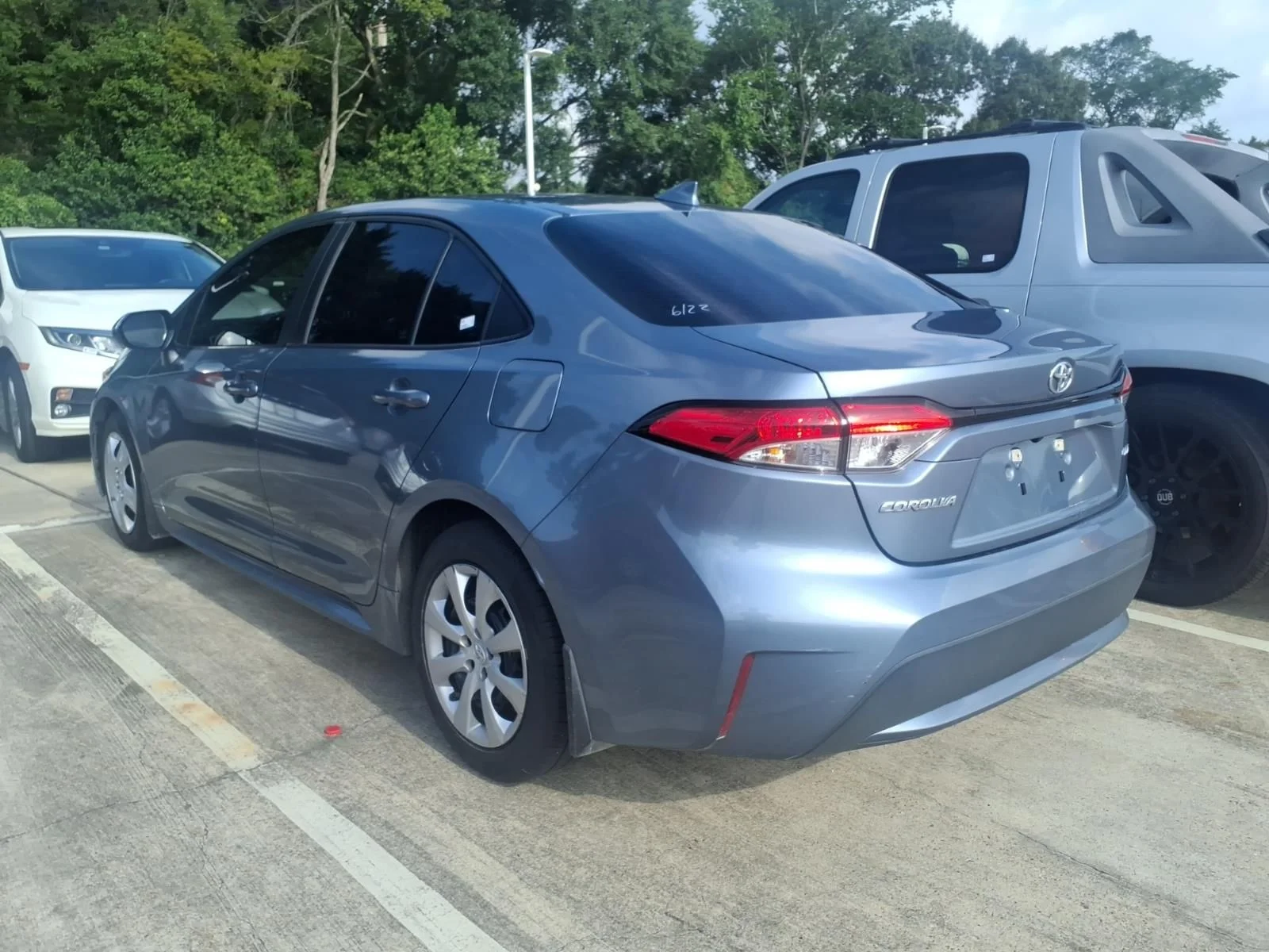 Used 2022 Silver Toyota LE image 2