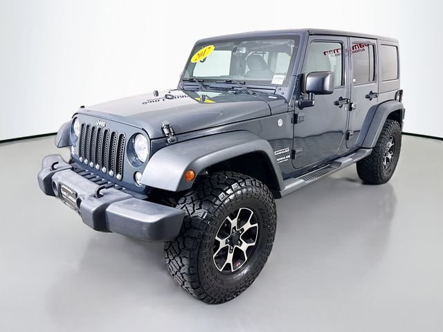 Used 2017 Black Jeep Unlimited Sport image 3