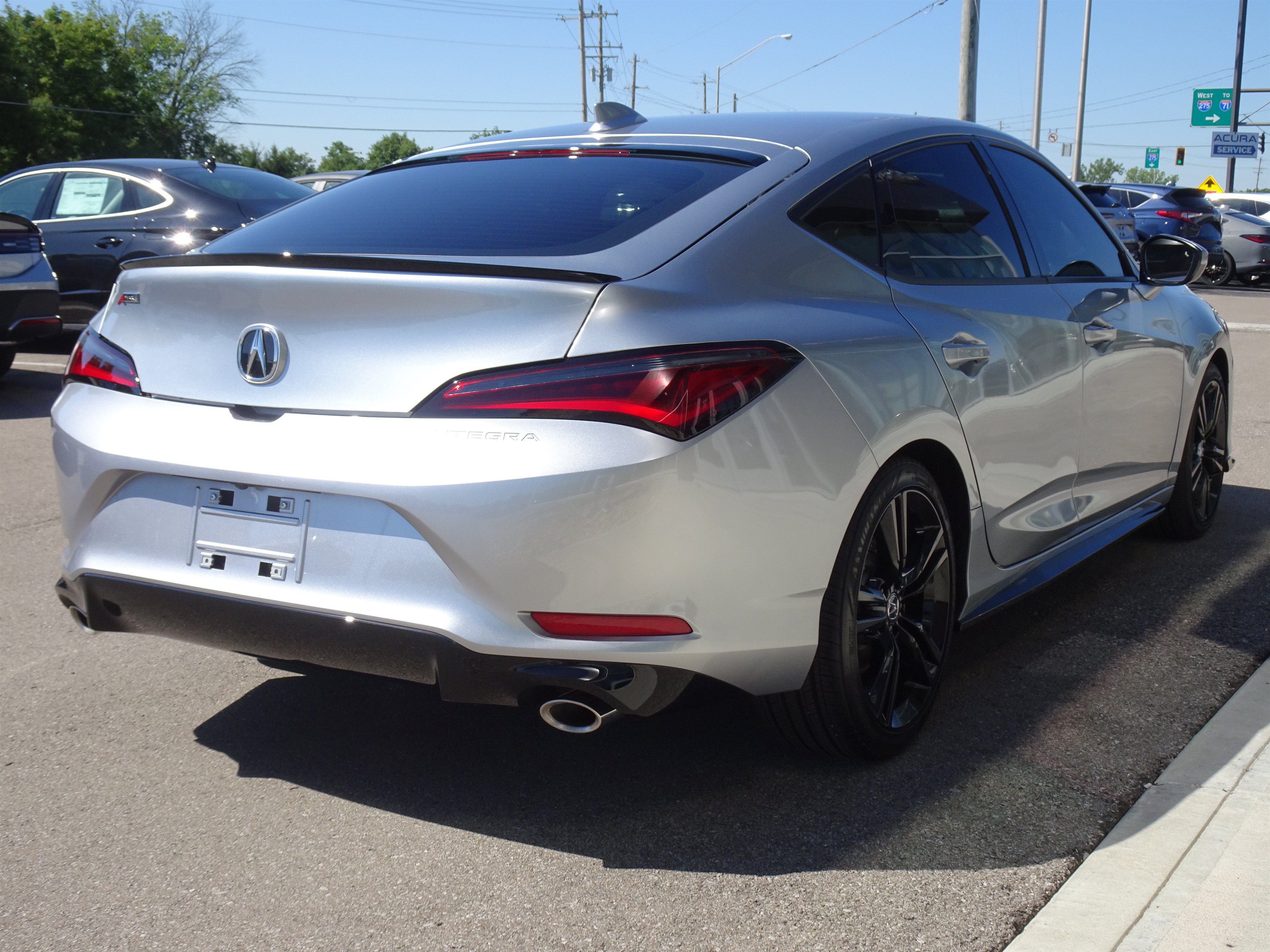 Used 2026 Solar Silver Metallic Acura w/A-Spec Package image 5