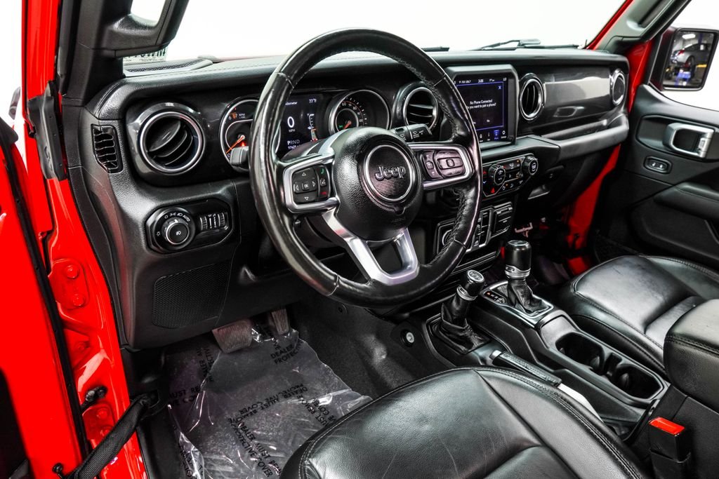 Used 2021 Red Jeep Unlimited Sahara Altitude image 20