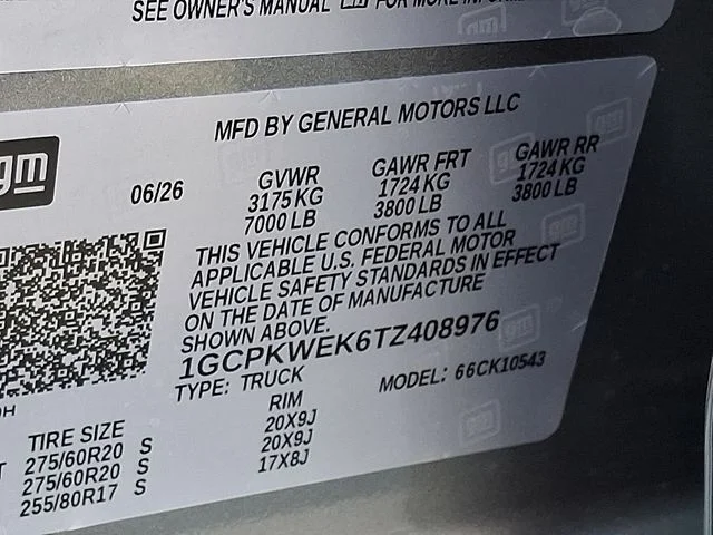 New 2026 Gray Chevrolet RST image 21