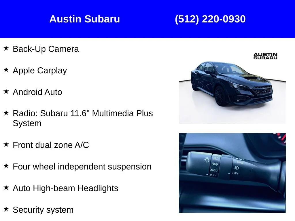 New 2026 Black Subaru Premium image 9
