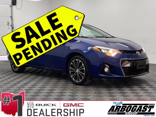 2016 Toyota Corolla S Plus