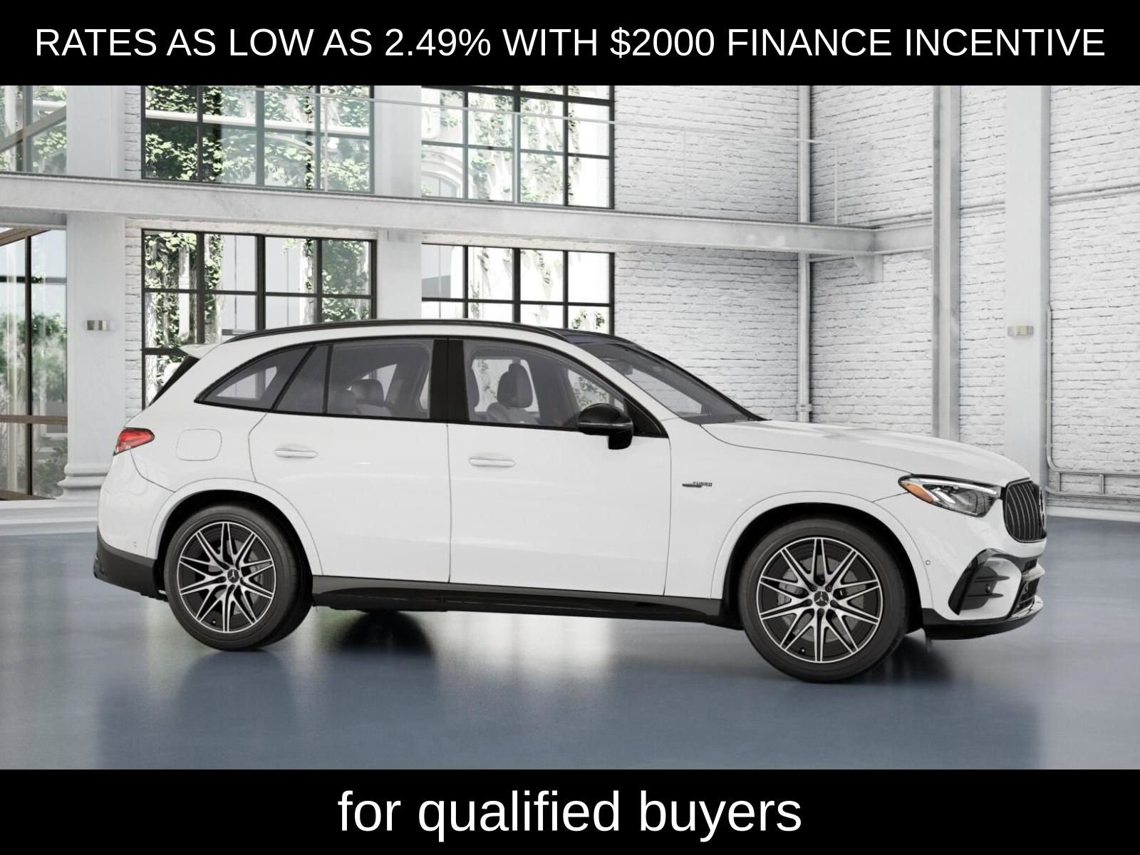 New 2026 Polar White Mercedes-Benz GLC 43 AMG® image 56