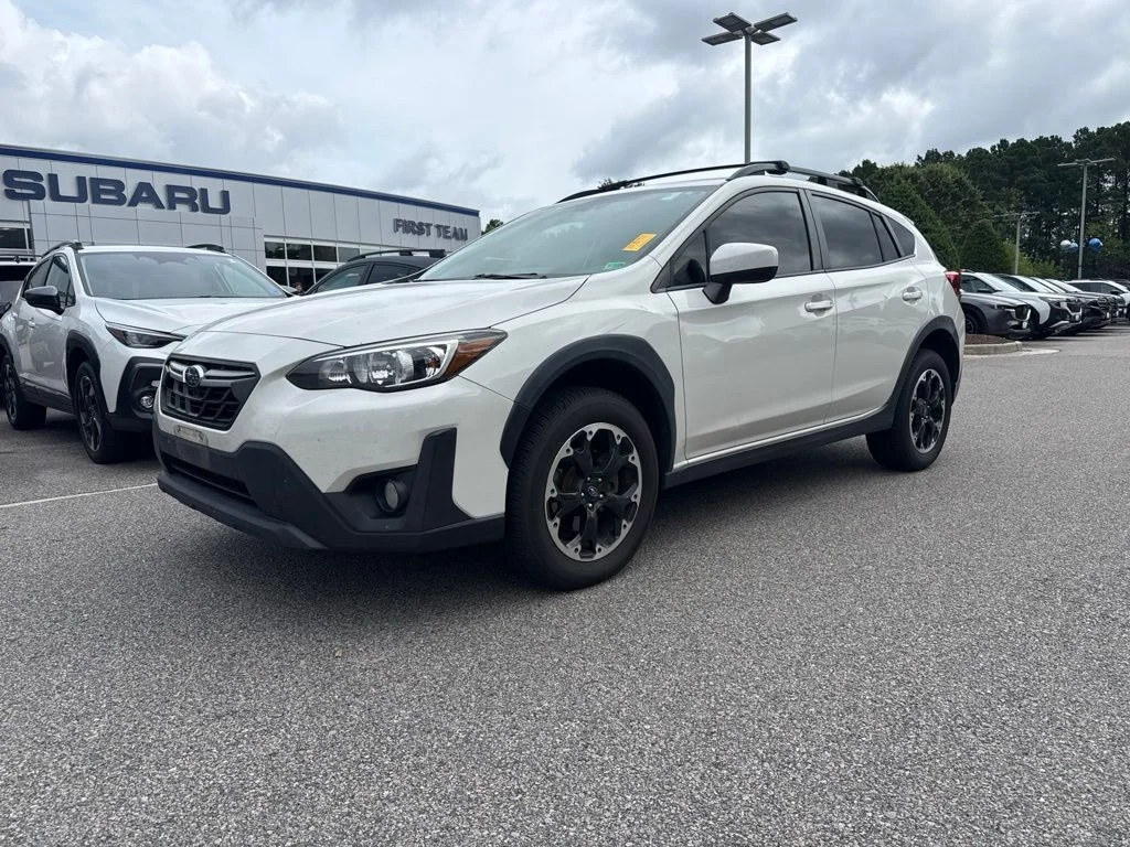 Used 2021 White Subaru Premium image 2