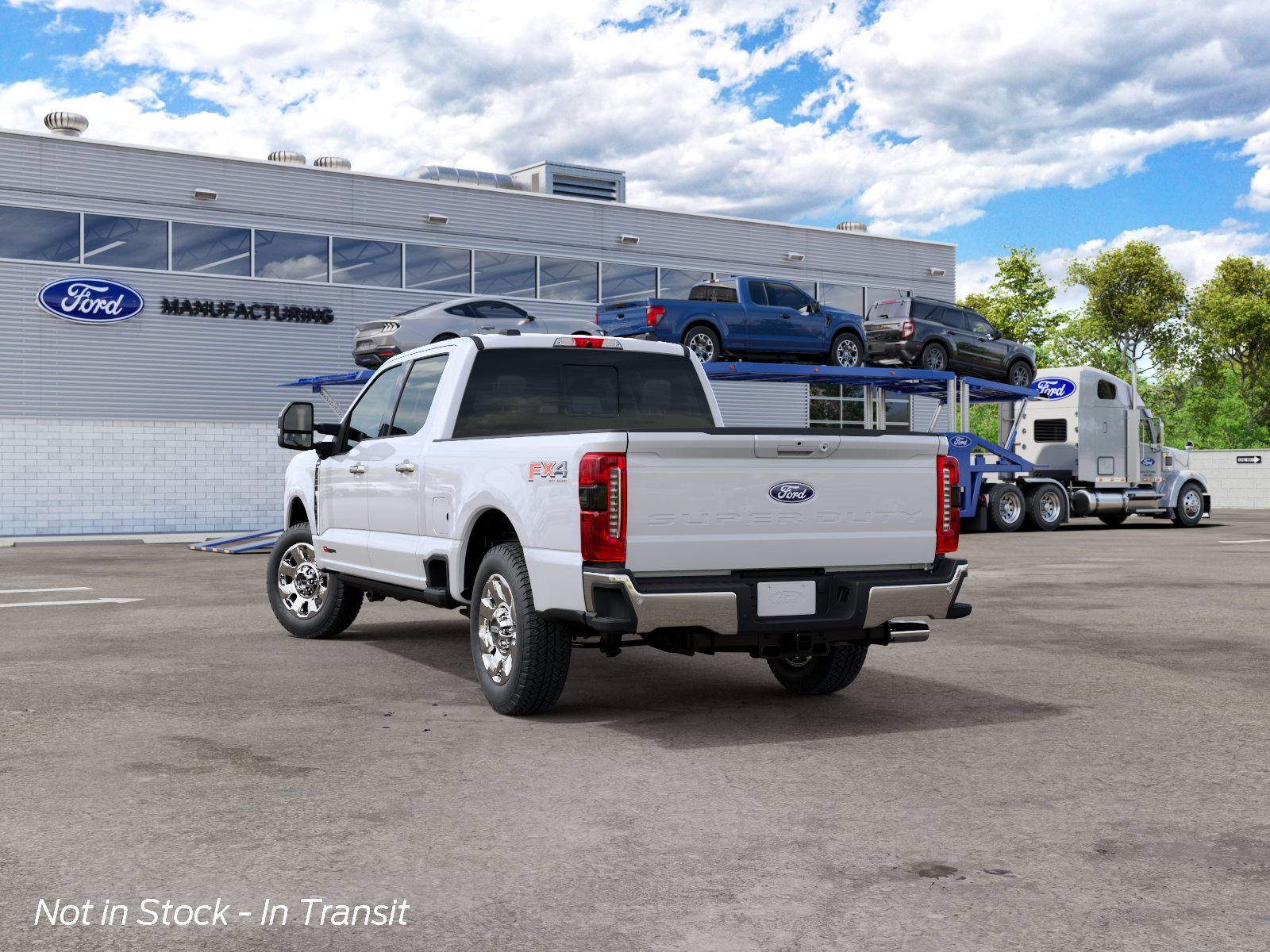 New 2027 Star White Metallic Tri-Coat Ford F-250® Lariat® image 8