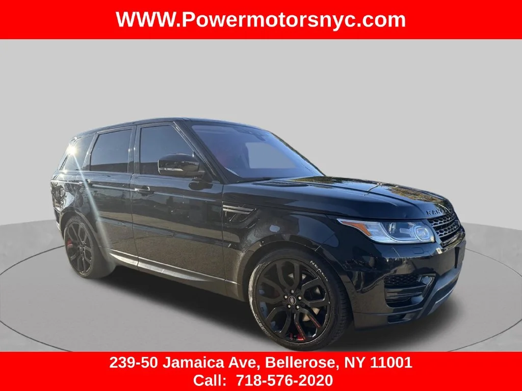 Used 2017 Black Land Rover 3.0L V6 Supercharged SE image 6