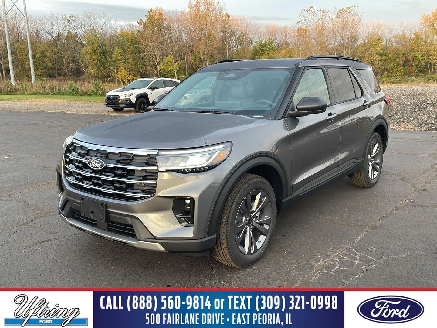 New 2027 Carbonized Gray Metallic Ford Active image 1