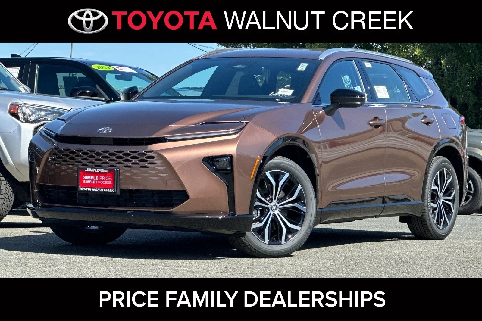 New 2026 Brown Toyota XLE image 1