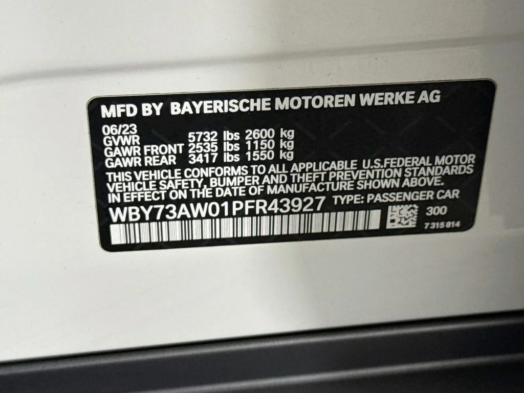 Used 2023 White BMW eDrive40 image 33