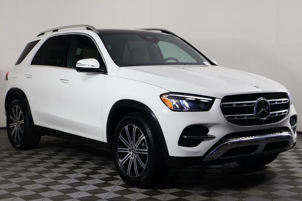 Certified Used 2024 Polar White Mercedes-Benz GLE 350 image 3