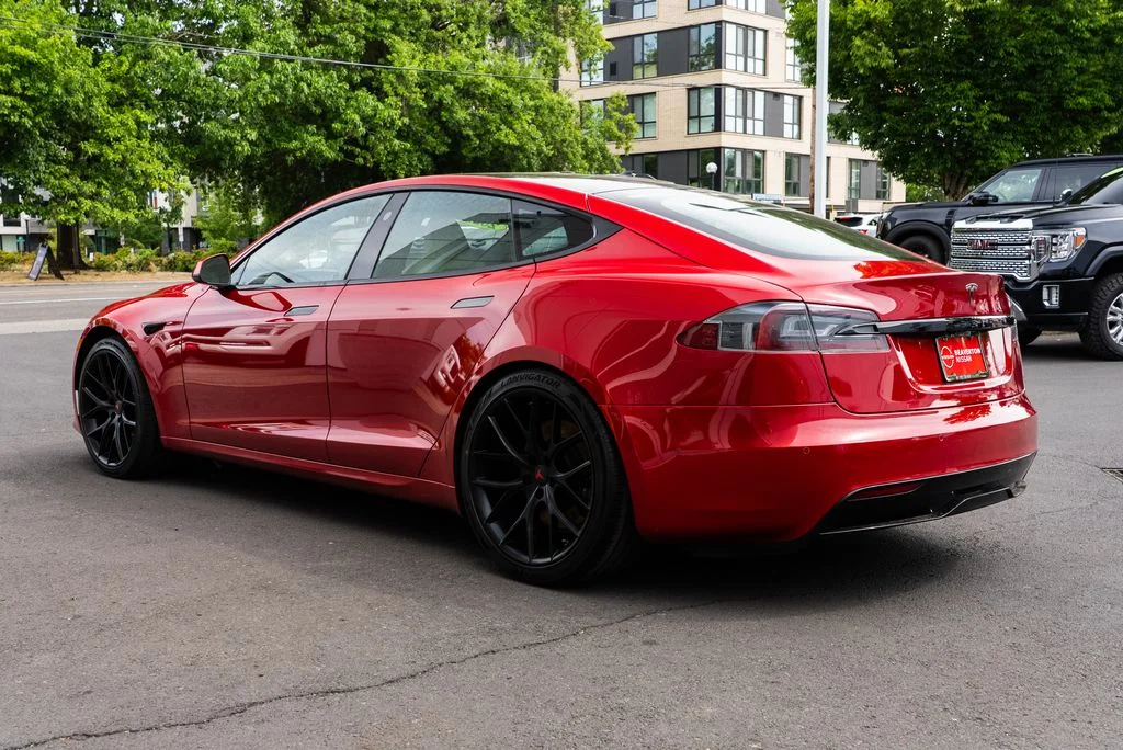 Used 2022 Red Tesla Base image 4