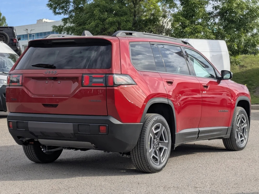 New 2026 Red Jeep Laredo - - 4x4 - Hybrid - Remote Start - Mopar Interior Pkg - Compact Spare - Heated Seats & More! image 8