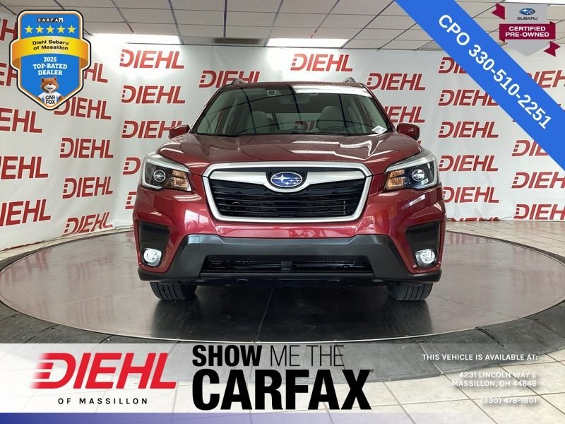 Used 2021 Red Subaru Premium image 3