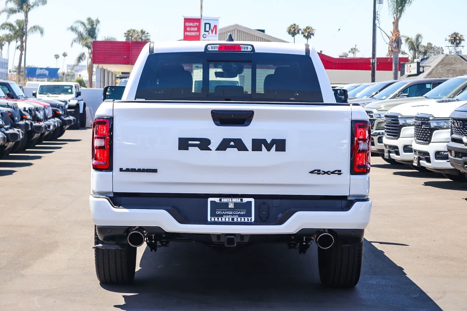 New 2026 Ivory White Tri-Coat Pearl-Coat Exterior Paint RAM Laramie image 5
