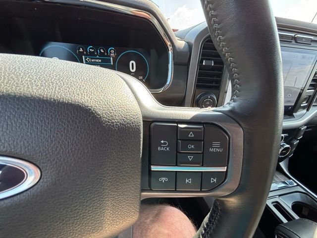 Used 2023 White Metallic Ford Lariat image 12