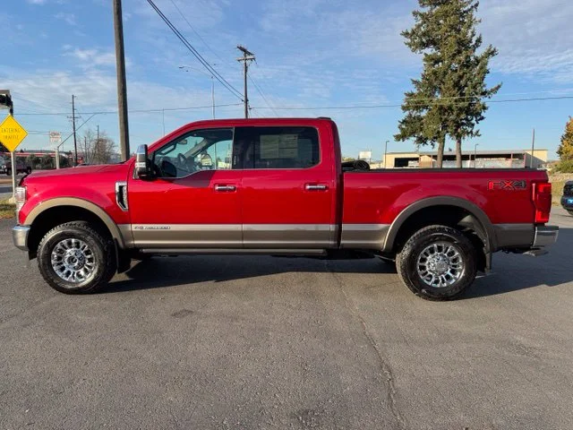 Certified Used 2020 Rapid Red Metallic Tinted Clearcoat Ford King Ranch image 7
