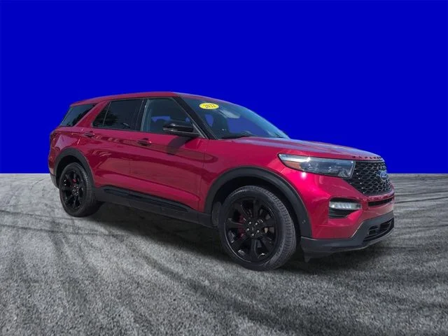 Used 2022 Red Metallic Ford ST image 2