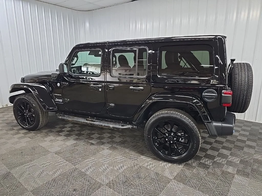 Used 2024 Black Jeep Sahara 4xe image 4