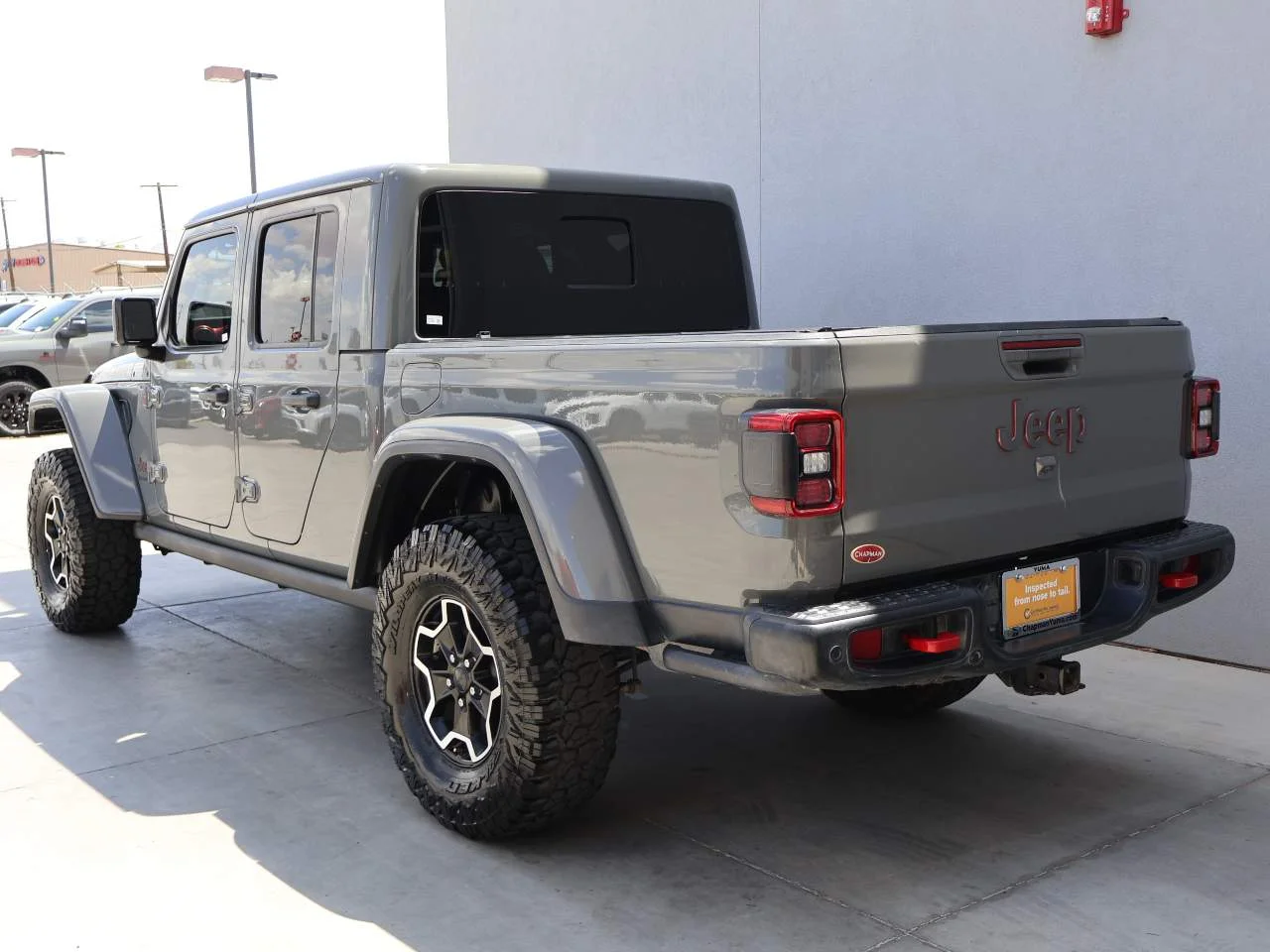 Used 2020 Sting-Gray Clear Coat Jeep Rubicon Crew Cab image 3