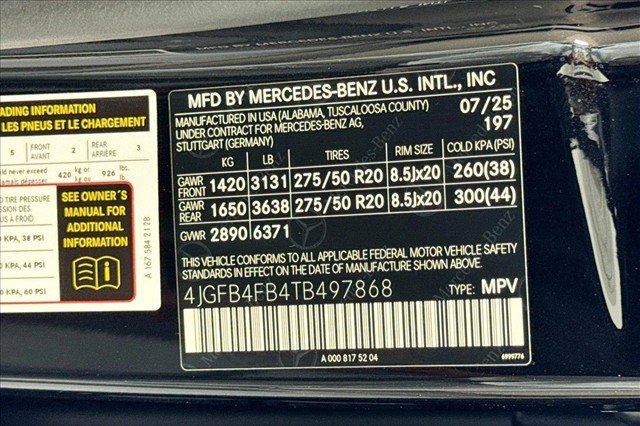 New 2026 Obsidian Black Metallic Mercedes-Benz GLE 350 image 60