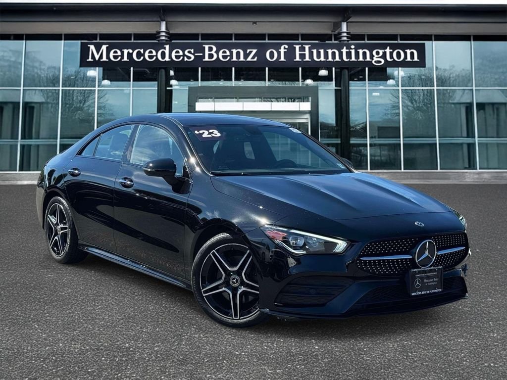 Certified Used 2023 Night Black Mercedes-Benz CLA 250 image 1