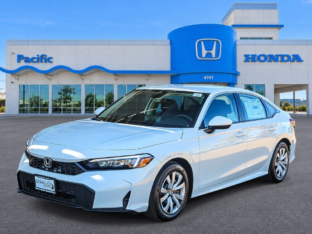 New 2026 Platinum White Pearl Honda LX image 3