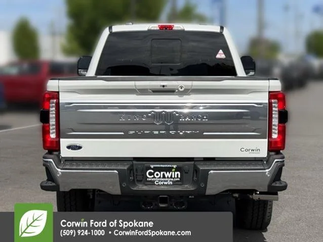 New 2026 Star White Metallic Tri-Coat Ford F-350® King Ranch® image 16