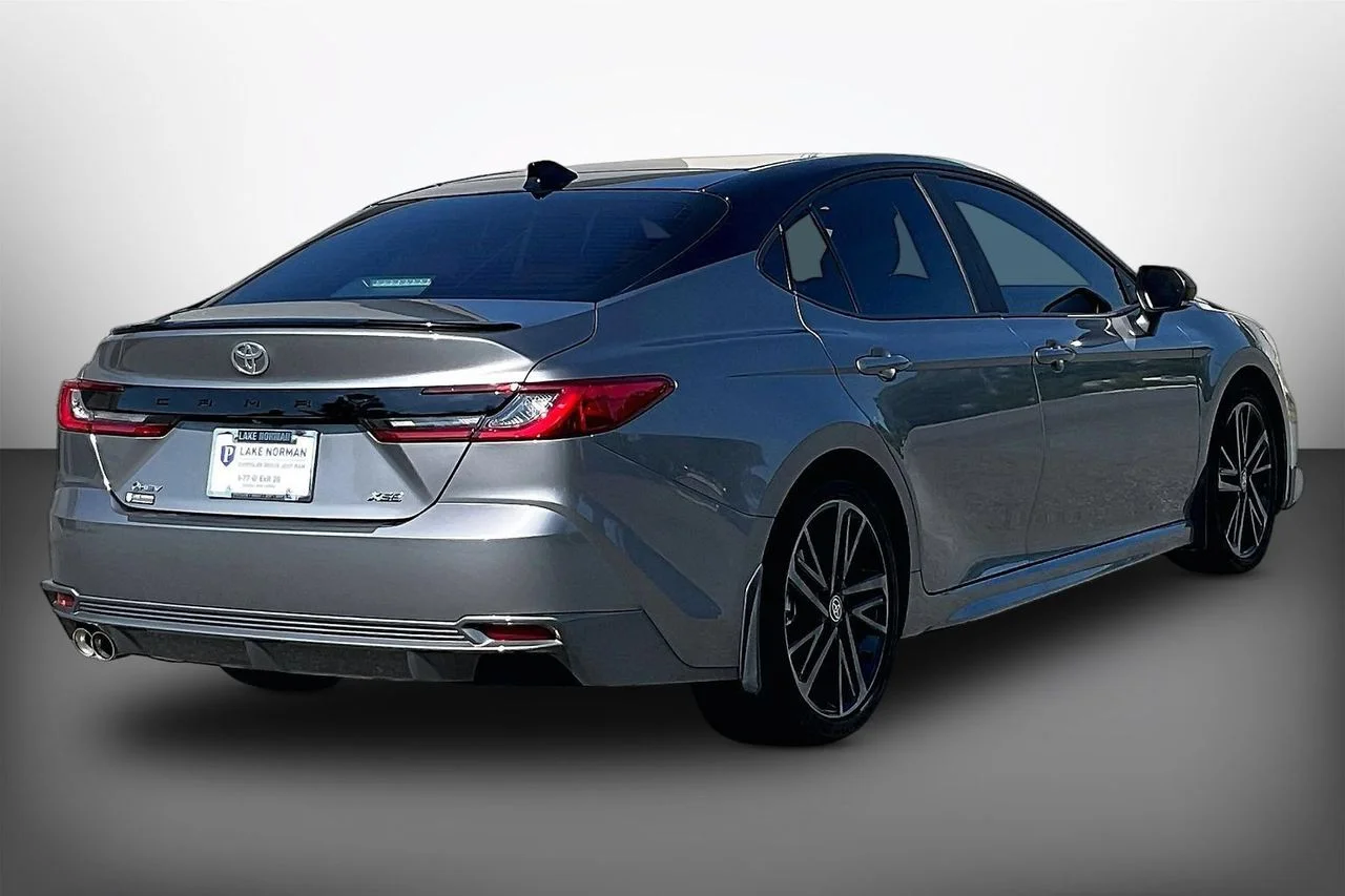 Certified Used 2025 Black Toyota XSE image 8