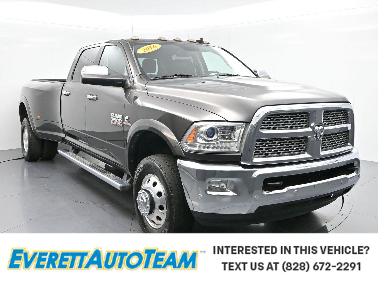  2016 RAM 3500 Laramie Crew Cab LB DRW 4WD   