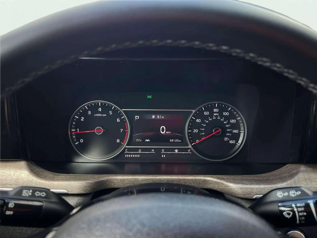 Used 2023 Gravity Gray Kia X-Line EX image 22