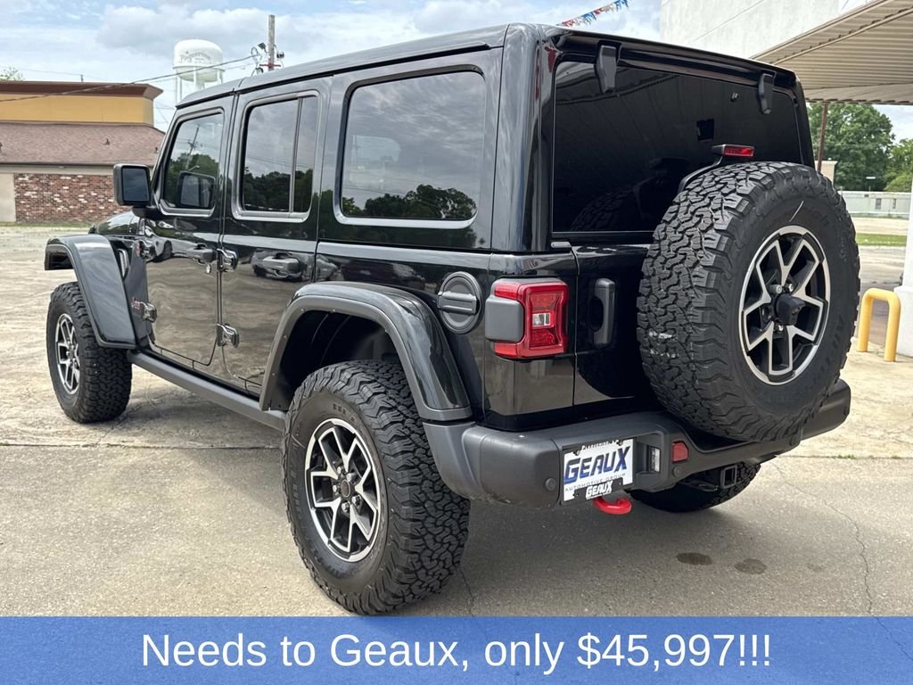 Used 2024 Black Jeep Rubicon X image 11