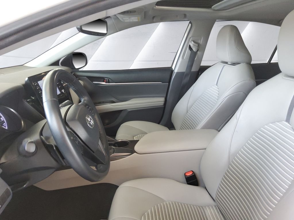 Used 2021 White Toyota SE image 7