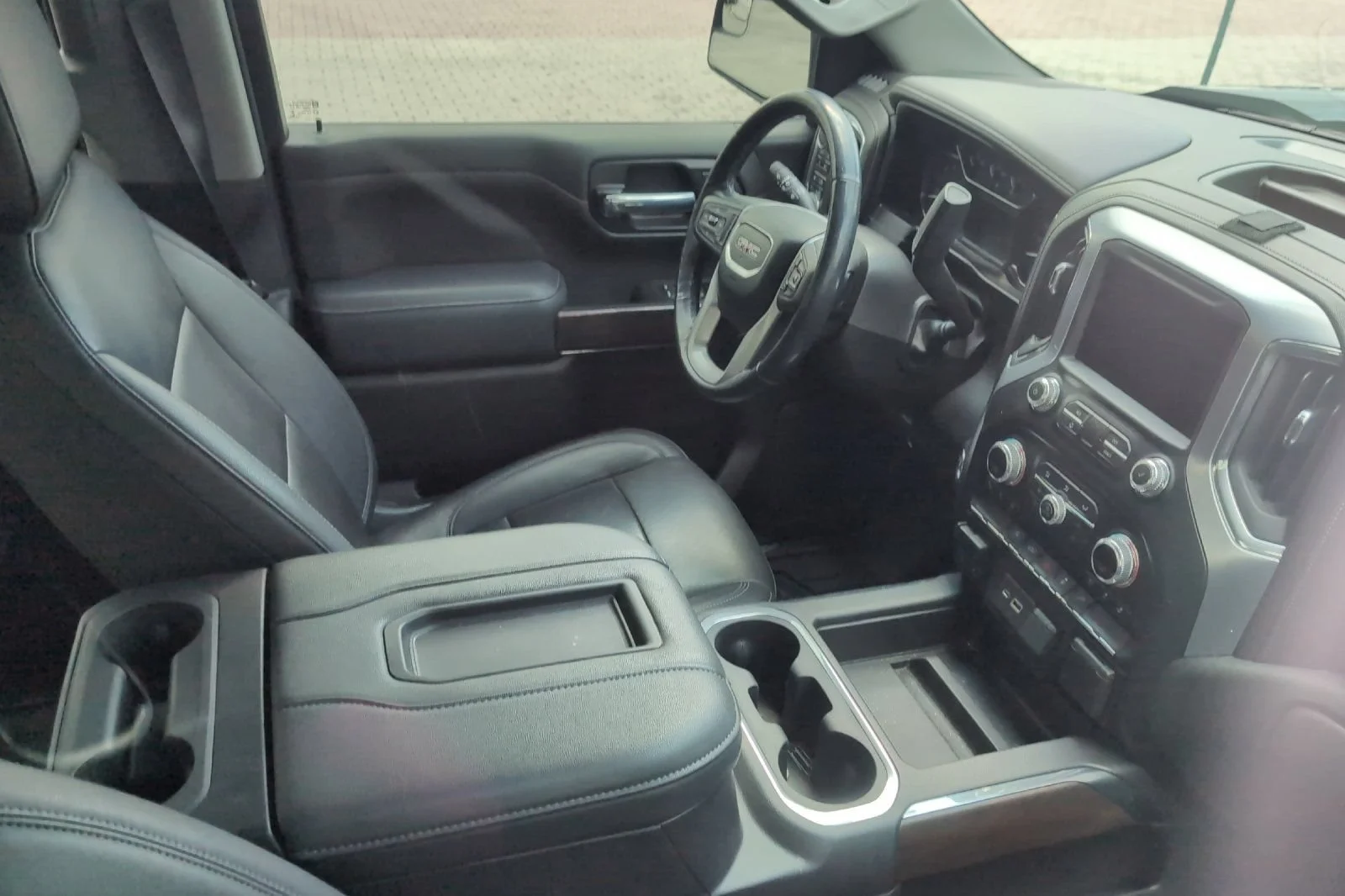 Used 2021 ONYX BLACK GMC SLT image 4