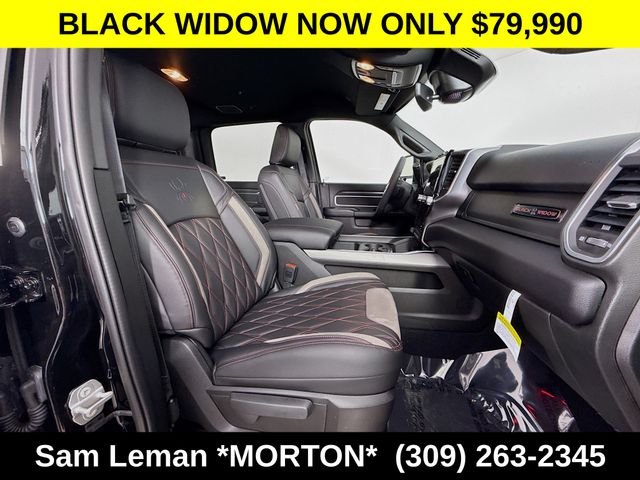New 2025 Diamond Black Crystal Pearl-Coat Exterior Paint Ram Big Horn image 26